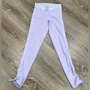 Nike Pro Lavender Leggings